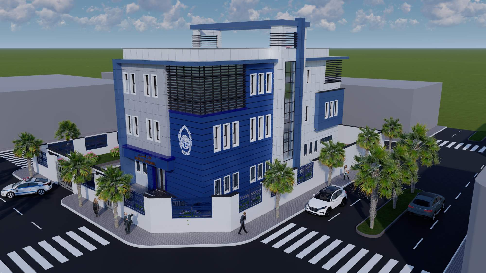 Sureté urbaine 890 logements